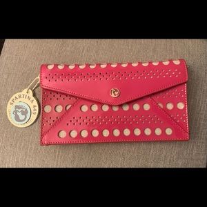Brand New hot pink Spartina wristlet!